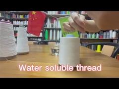 40S/2 fil PVA soluble dans l'eau fil de couture PVA