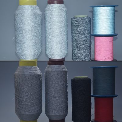 210D bandes réfléchissantes à haute luminosité tissage couture fil réfléchissant fil réfléchissant fil