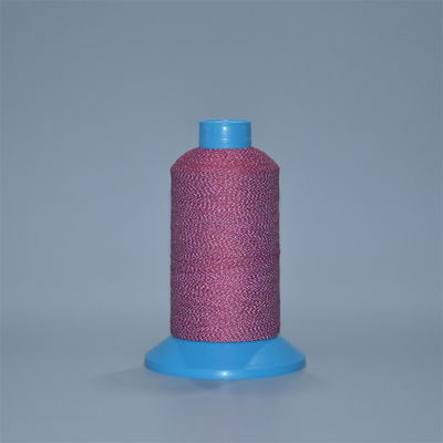 0.50mm fil réfléchissant rouge pour les vêtements de sécurité et la ceinture de tissu