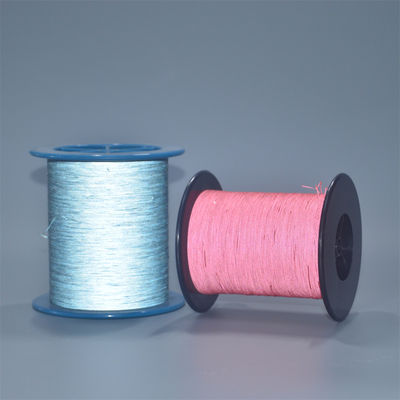 0.50mm fil réfléchissant rouge pour les vêtements de sécurité et la ceinture de tissu