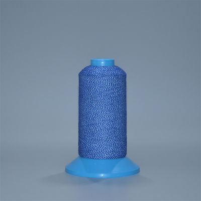 Couleur bleue fil réfléchissant de 0,20 mm broderie de fil de couture réfléchissant