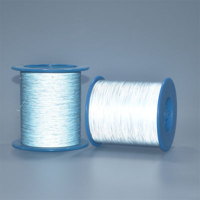 0.15 mm fil de couture réfléchissant fil de tissage revêtement en perles de verre