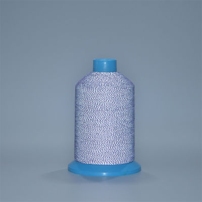 Couleur bleue fil réfléchissant de 0,20 mm broderie de fil de couture réfléchissant