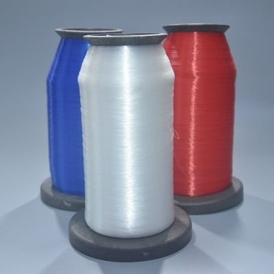 120D 0,12 mm fils de polyamide couleur bleue fil de broderie invisible