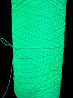 vert Glow Yarn pour le crochetage 8 heures de temps de brillant Sécurisé pour la peau