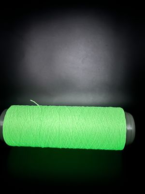 Écharpe lumineuse Tressage de fil lumineux Vert 30 minutes de charge
