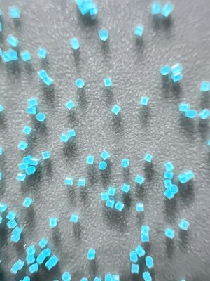 0.5*0.5MM Médias de soufflage abrasifs en plastique en nylon rond vert