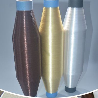 220D 0,15 mm Polyester brodé fil monofilament de couleur brune