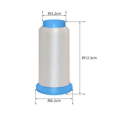 0.12 mm Mono-broderie en polyamide invisible Fil de couleur naturelle Mono fil
