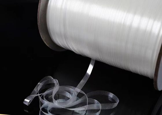 5012 TPU élastique de couleur naturelle TPU Mobilon Tape Boring Polish TPU Tape Noir TPU Filé TPU élastique Filé TPU