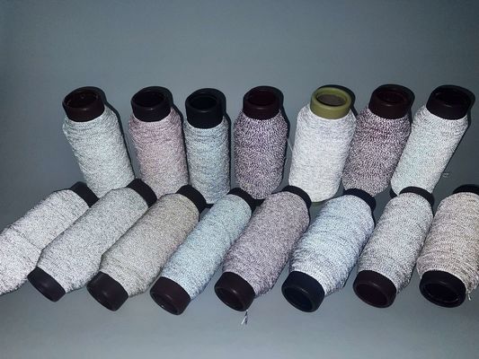 Couleur grise Fil réfléchissant à haute résistance Fil réfléchissant à haute résistance Fil de couture réfléchissant