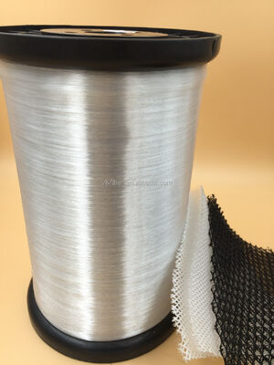 Vente à chaud Fabrique fabriquée 0.18MM 0.23MM 0.25MM 0.30MM PET Monofilament de fil pour le matelas 3D Tressé Manche